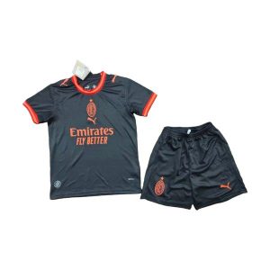 ac milan barn drakt sett tredje 2026-2027