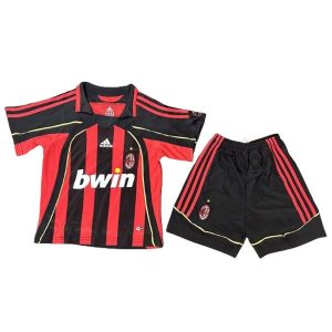 ac milan barn retro bwin drakt hjemme 2006-2007