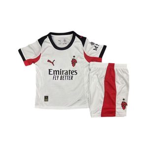 ac milan barn drakt sett borte 2025-2026
