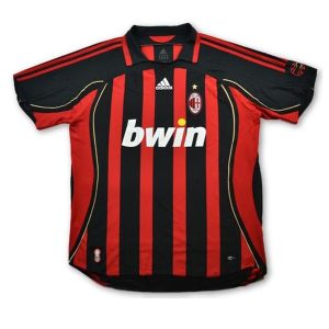 ac milan retro bwin drakt hjemme 2006-2007