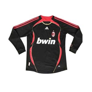 ac milan retro bwin langermet drakt hjemme 2006-2007