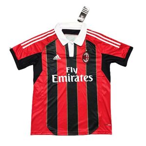 ac milan retro fly emirates drakt hjemme 2012-2013