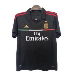 ac milan retro fly emirates drakt tredje 2011-2012