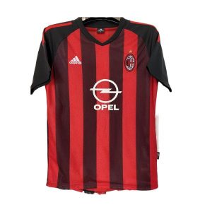 ac milan retro opel drakt hjemme 2002-2003