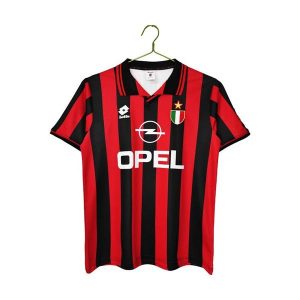 ac milan retro drakt hjemme 1996-1997