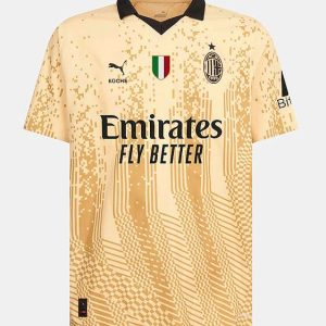 ac milan retro keeper x koche drakt gull 2022-2023