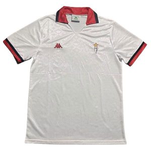 ac milan retro spesialutgave drakt hvit rod svart 1988-1990