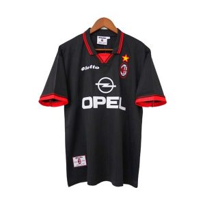 ac milan retro drakt fjerde 1997-1998