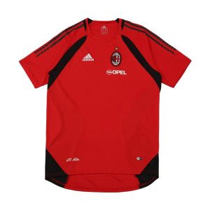 ac milan retro trenings drakt rod 2005-2006