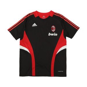 ac milan retro trenings drakt svart 2008-2009