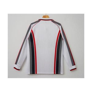 ac milan retro langermet drakt borte 1997-1998