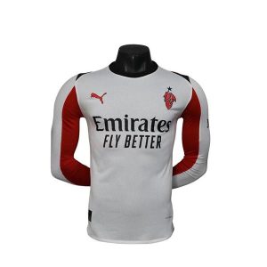 ac milan drakt 2025-2026 langermet borte spillerversjon