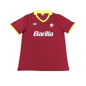 roma retro barilla drakt hjemme 1987-1988