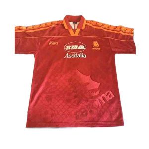 roma retro INA Assitalia drakt hjemme 1995-1996
