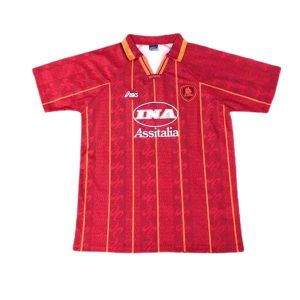 roma retro INA Assitalia drakt hjemme 1996-1997