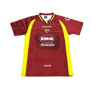 roma retro INA Assitalia drakt hjemme 1997-1998