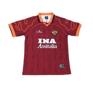 roma retro INA Assitalia drakt hjemme 1999-2000
