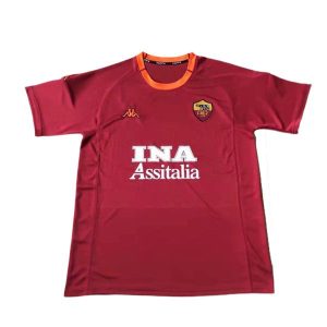 roma retro INA Assitalia drakt hjemme 2000-2001