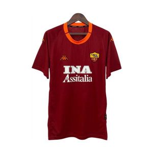 roma retro drakt hjemme 2000-2001