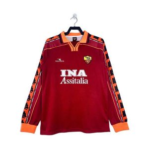 roma retro langermet drakt hjemme 1998-1999