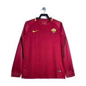 roma retro langermet drakt hjemme 2017-2018