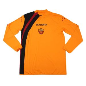roma retro langermet drakt borte 2005-2006