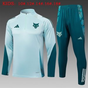cruzeiro barn lys gronn mork gronn 2024-2025 treningsdress