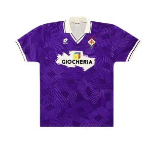 fiorentina retro giocheria drakt hjemme (1) 1991-1992