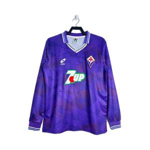 fiorentina retro langermet drakt hjemme 1992-1993