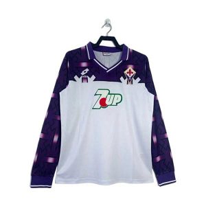 fiorentina retro langermet drakt borte 1992-1993