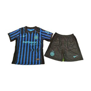 inter milan barn drakt sett hjemme spillerversjon 2025-2026