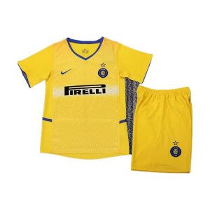 inter milan barn retro drakt tredje 2002-2003