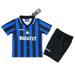 inter milan retro barn drakt hjemme 1997-1998