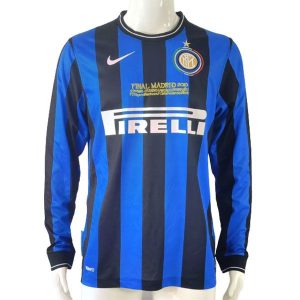 inter milan retro langermet drakt hjemme UCL FINAL 2010