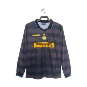 inter milan retro langermet drakt tredje 1997-1998