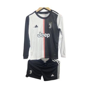 juventus barn retro drakt sett langermet hjemme 2019-2020