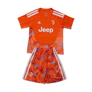 juventus barn keeper drakt sett oransje 2026-2027