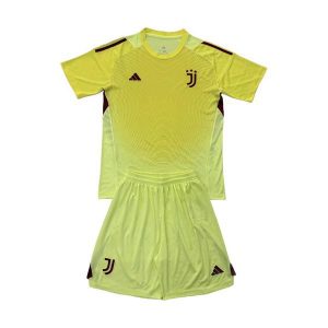 juventus barn keeper drakt sett gul 2025-2026
