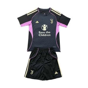 juventus barn spesialutgave drakt sett svart rosa 2026-2027