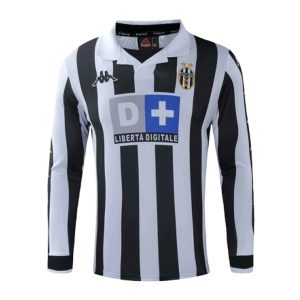 juventus retro liberta digitale langermet drakt hjemme 1998-1999