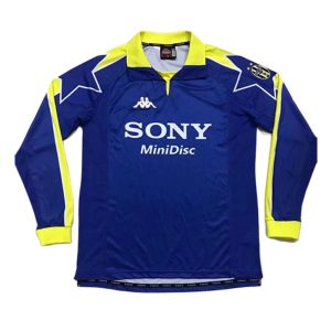 juventus retro sony minidisc langermet drakt tredje 1998