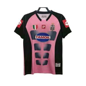 juventus retro tamoil keeper drakt rosa 2002-2003