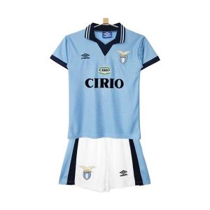 lazio barn retro drakt hjemme 1996-1997