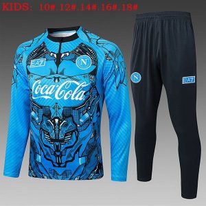 napoli treningsdress barn glidelas bla 2025-2026
