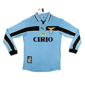 lazio retro langermet drakt hjemme 1998-2000