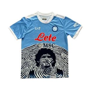 napoli retro spesialutgave drakt bla svart maradona 2021-2022