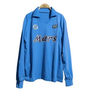 napoli retro langermet drakt hjemme 1989-1990