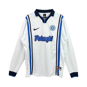 napoli retro langermet drakt borte 1997-1998