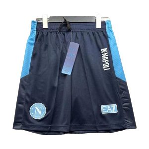 napoli spesialutgave 2025-2026 mork bla shorts
