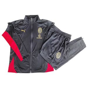 jakke ac milan rod svart 2024-2025